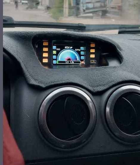 نمونه نصب شده توسط مشتری خلاق روی داشبورد جدید